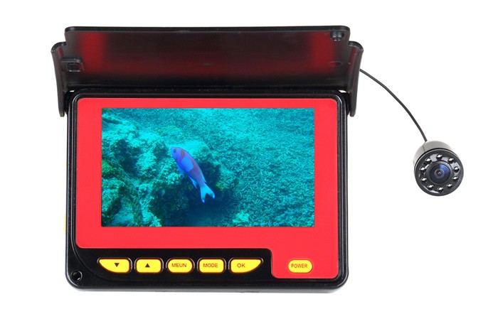 Underwater Fishing Camera - 5 Zoll 130-Grad-Weitwinkel Unterwasser 15/30M Angelkamera