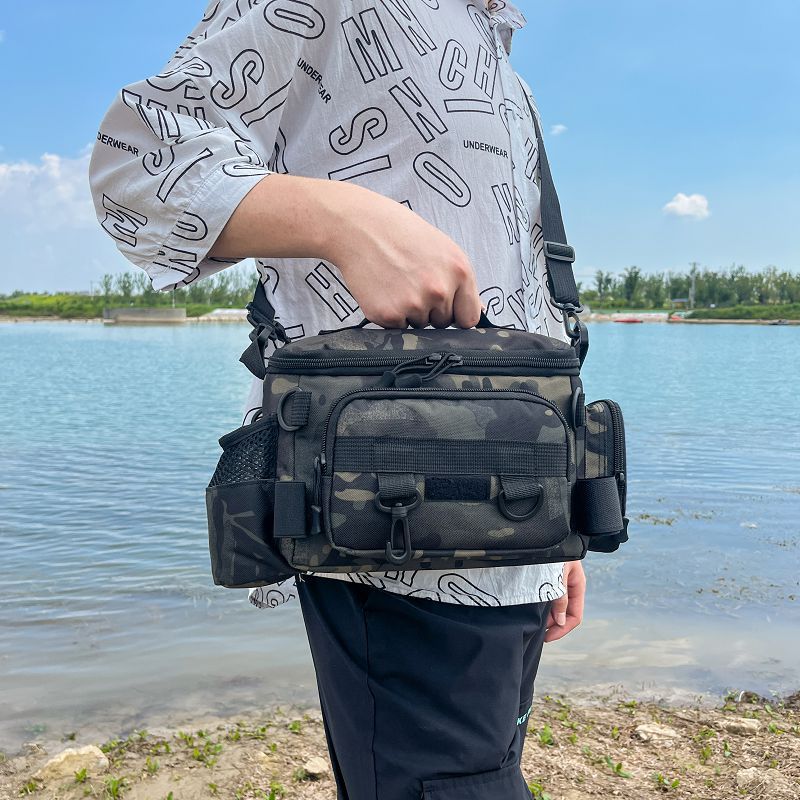 Fishing Equipment Gear - Taktische Outdoor-Hüfttasche Multifunktionale Hüft- und Brusttasche