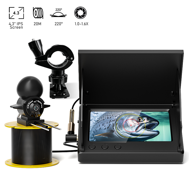 4,3'' LCD Tragbarer Fischfinde – Underwater Fishing Camera Bewertung und Preis