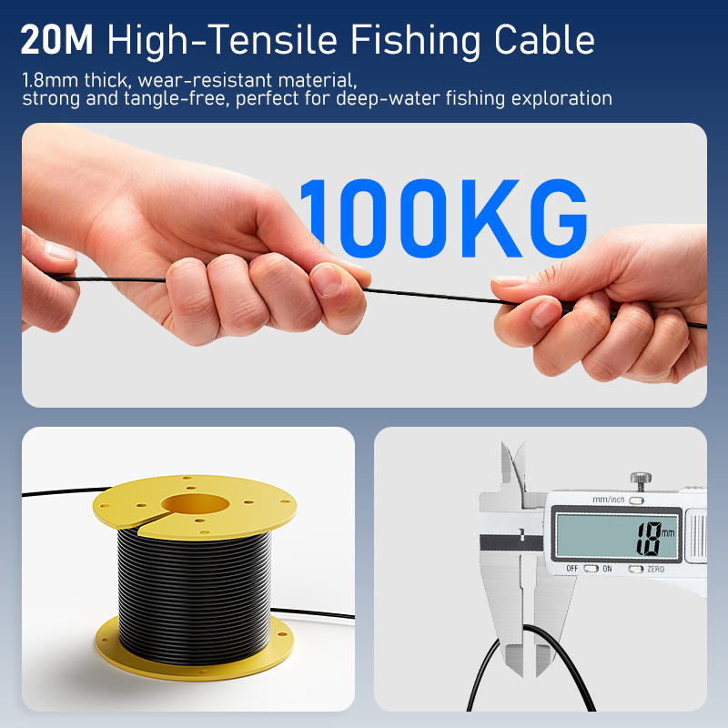 4,3'' LCD Tragbarer Fischfinde – Underwater Fishing Camera Bewertung und Preis