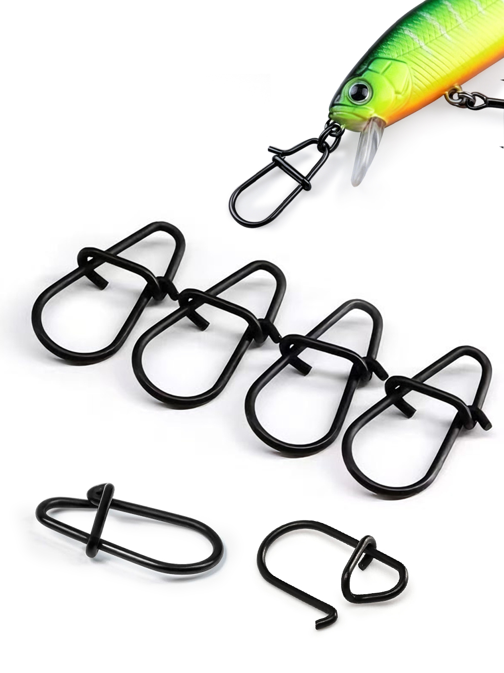 GOBAIT 100 Stück Schwarze Edel – Fishing Equipment Gear Bewertung und Preis
