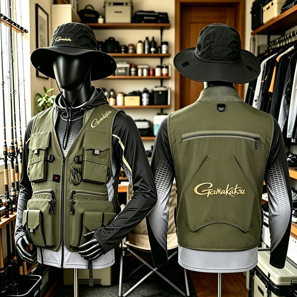 Gamakatsu Herren-Anglerweste m – Fishing Vest Jacket Bewertung und Preis
