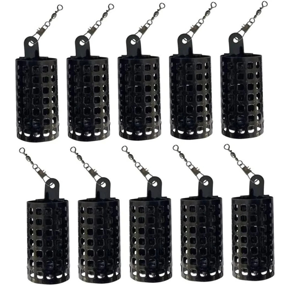 10PCS Angelgerät Feeder Käfig  – Fishing Equipment Gear Bewertung und Preis
