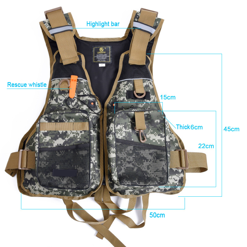 Outdoor-Sport Verstellbare Oxf – Fishing Vest Jacket Bewertung und Preis